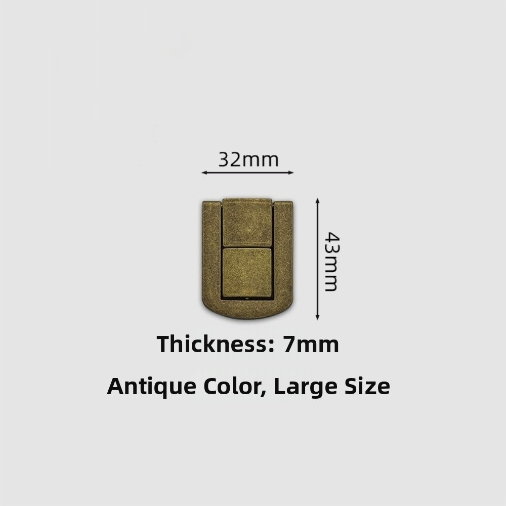Furniture Hardware Material - Fecho de Caixa em Liga Metálica
