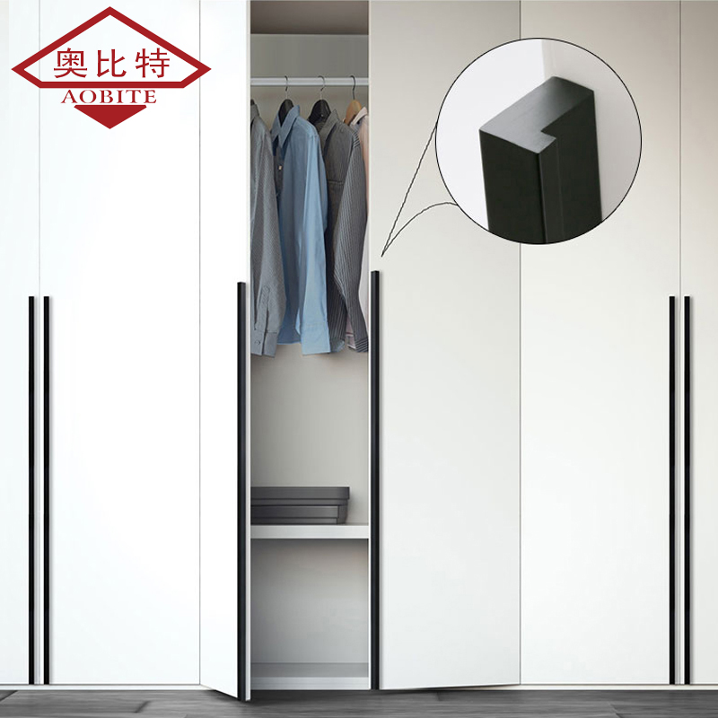 Furniture Rotating Hardware - AOBITE-Alças de alumínio, Armário de Armário,