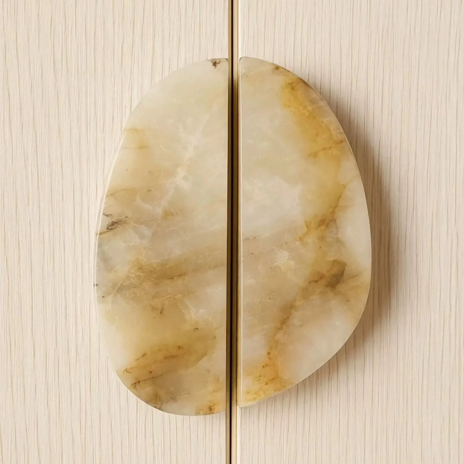 Furniture Hardware Material - Puxadores de Porta em Mármore Natural