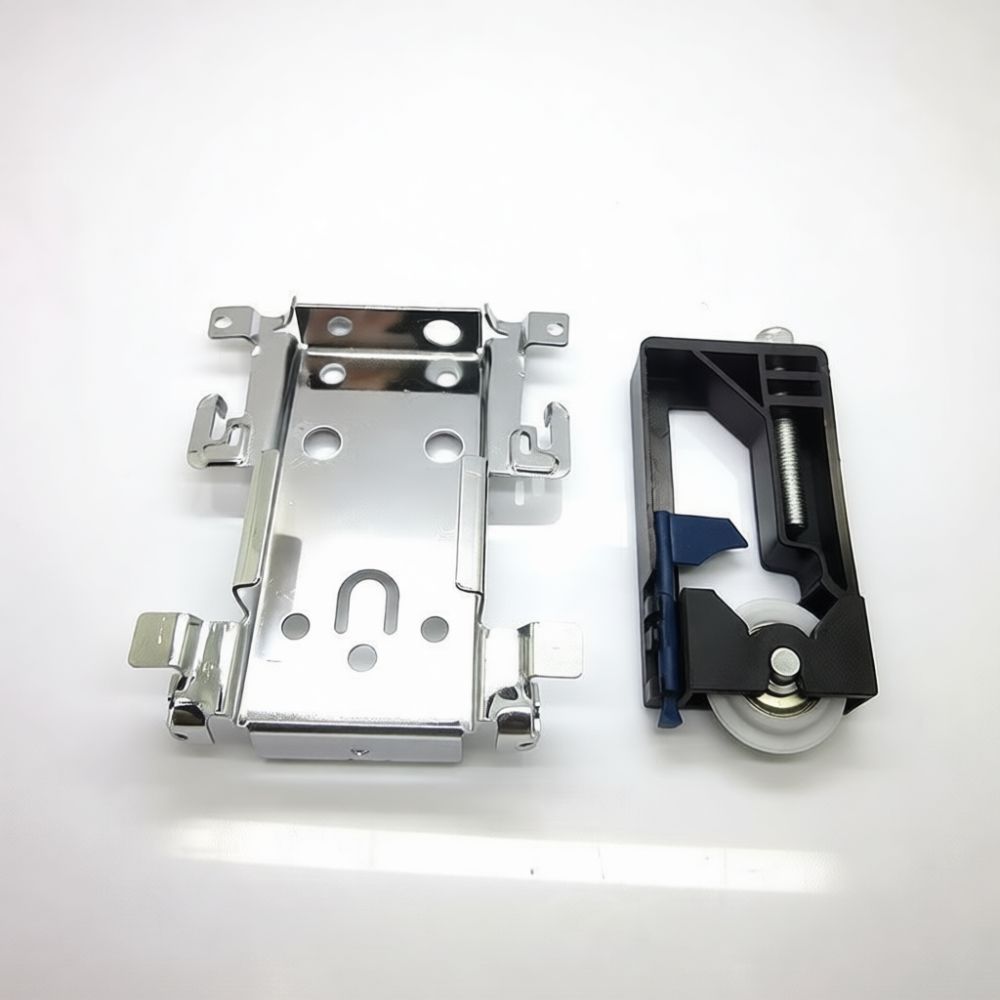 Vintage Furniture Hardware Replacement - Roldana de Porta Deslizante de Madeira