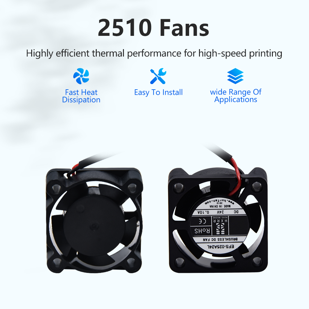 Rolamento de esferas 2510 vent - Creality Printer Ender 3 V3 avaliação e preço