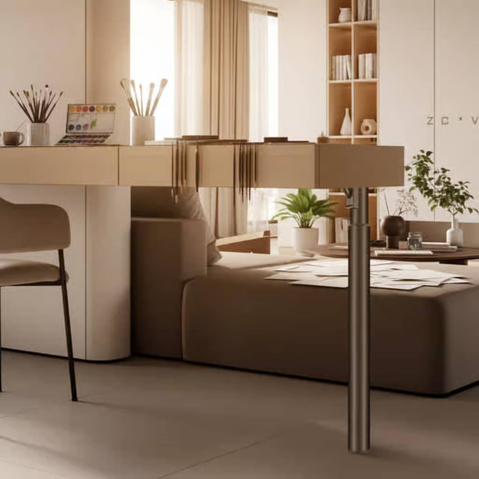 Pé de Mesa Ajustável Dobrável, - Furniture Hardware Material avaliação e preço