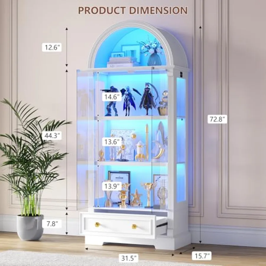 Armário de curiosidades com po - Soft Close Hinge avaliação e preço