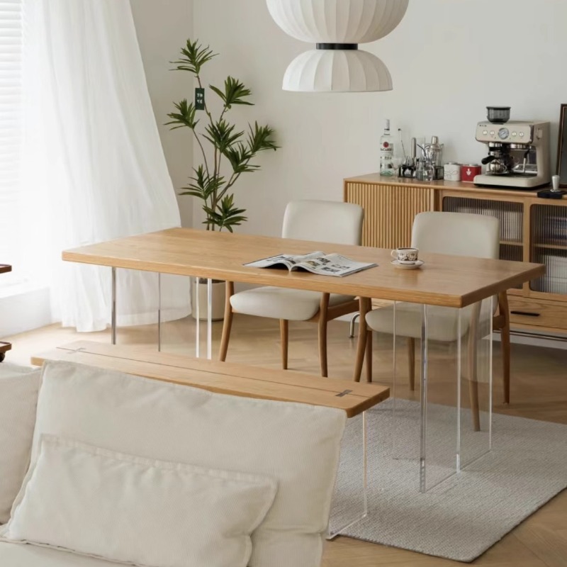 Mesa Flutuante de Madeira Sóli - Home Furniture & Hardware Trading avaliação e preço