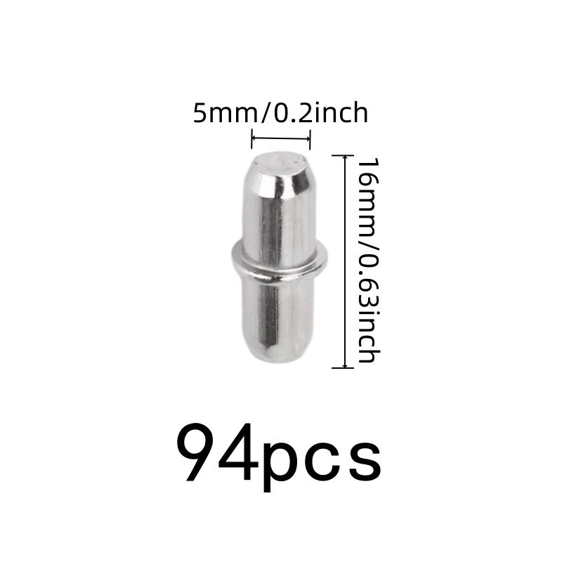 94 peças de Pinos para Pratele - Furniture Hardware Material avaliação e preço