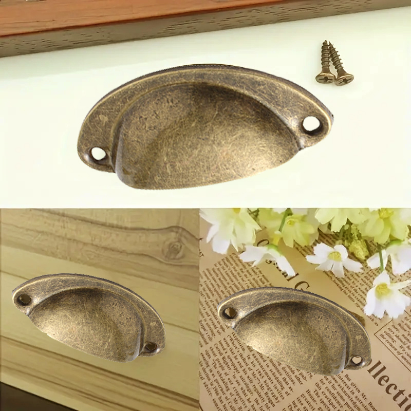 Puxadores Vintage em Formato d - Vintage Furniture Hardware Replacement avaliação e preço
