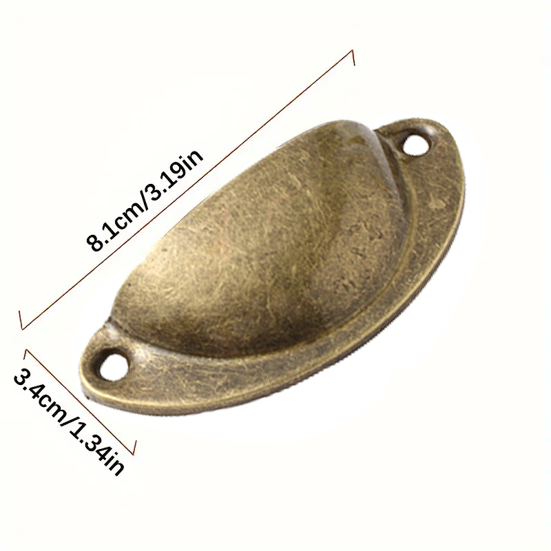 Puxadores Vintage em Formato d - Vintage Furniture Hardware Replacement avaliação e preço