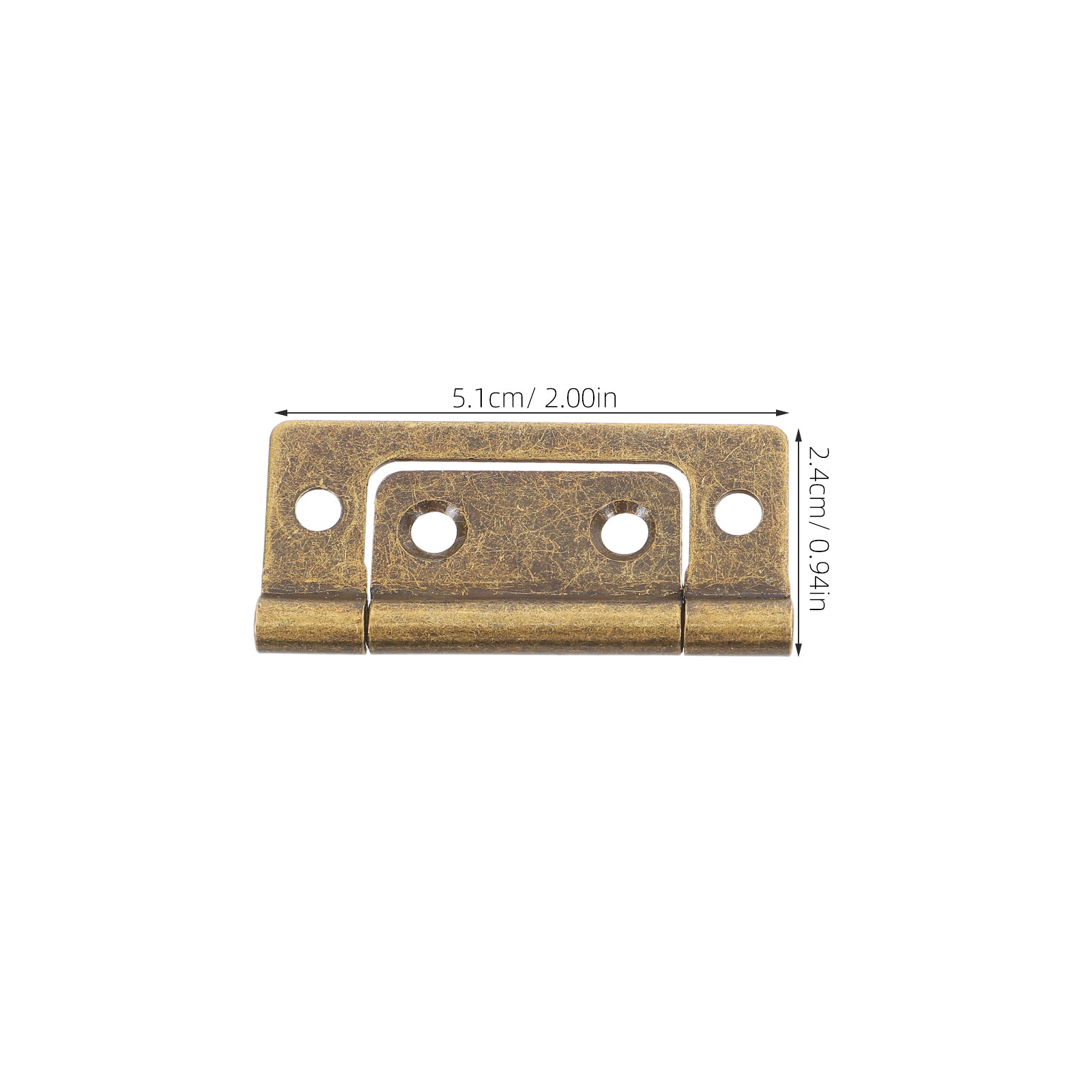 12 peças de dobradiças de latã - Vintage Furniture Hardware Replacement avaliação e preço