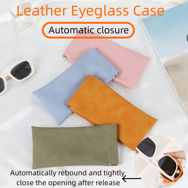 Estojo de óculos de couro unis - Soft Close Hinge avaliação e preço