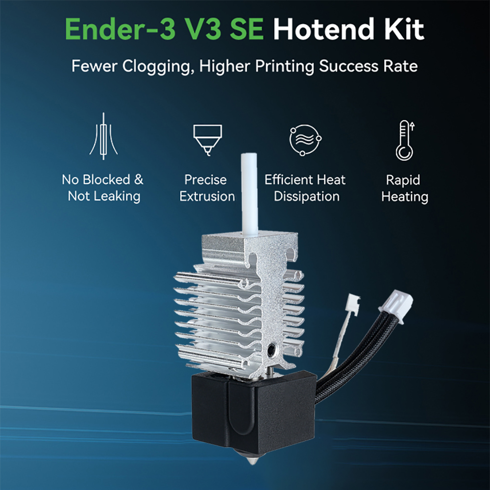 Creality Ender-3 V3 SE Hotend  - Creality Printer Ender 3 V3 avaliação e preço